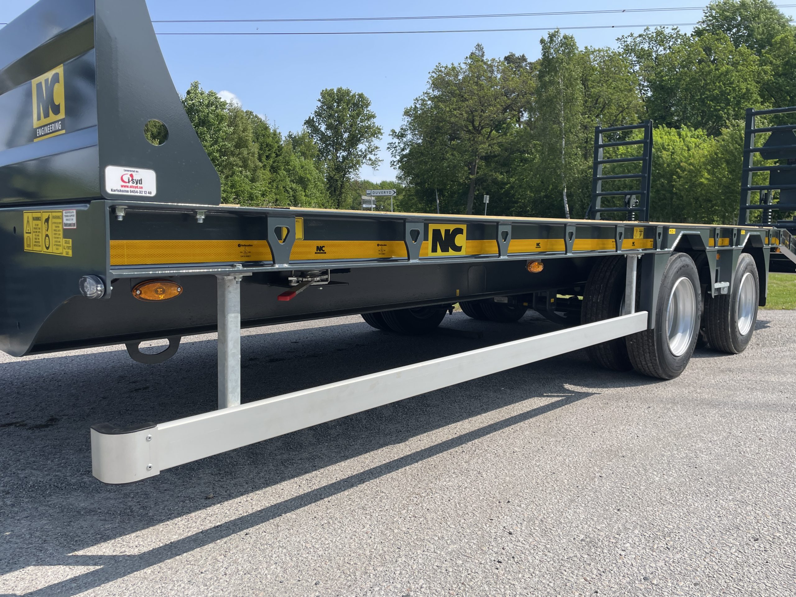 NC 2axl Traktordragen Maskintrailer 16T - Bild 11