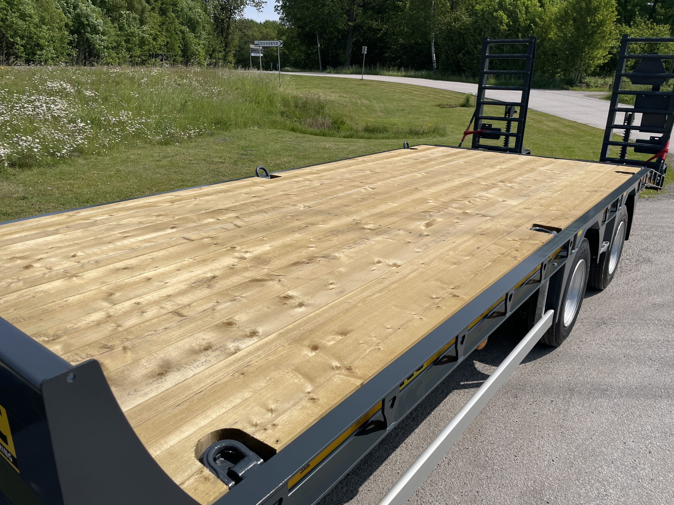 NC 2axl Traktordragen Maskintrailer 16T - Bild 12