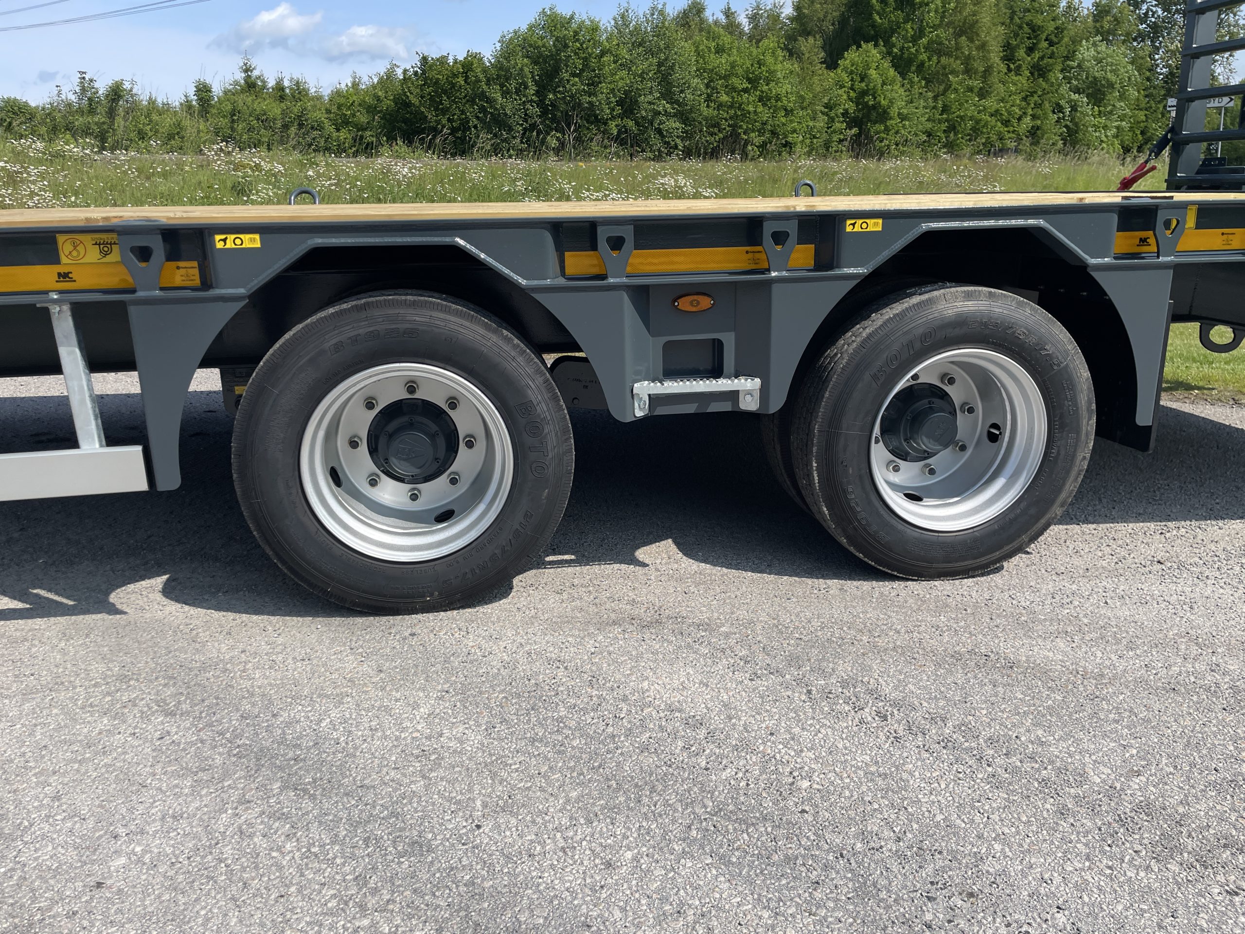 NC 2axl Traktordragen Maskintrailer 16T - Bild 13