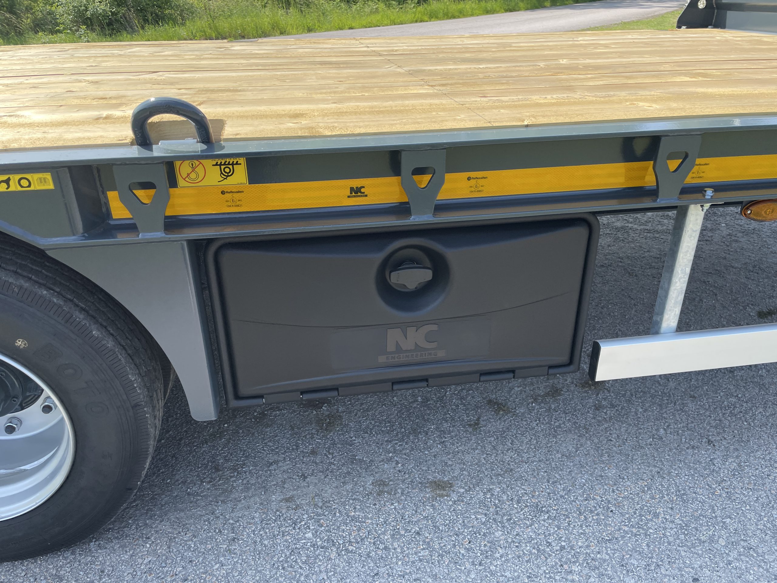 NC 2axl Traktordragen Maskintrailer 16T - Bild 18