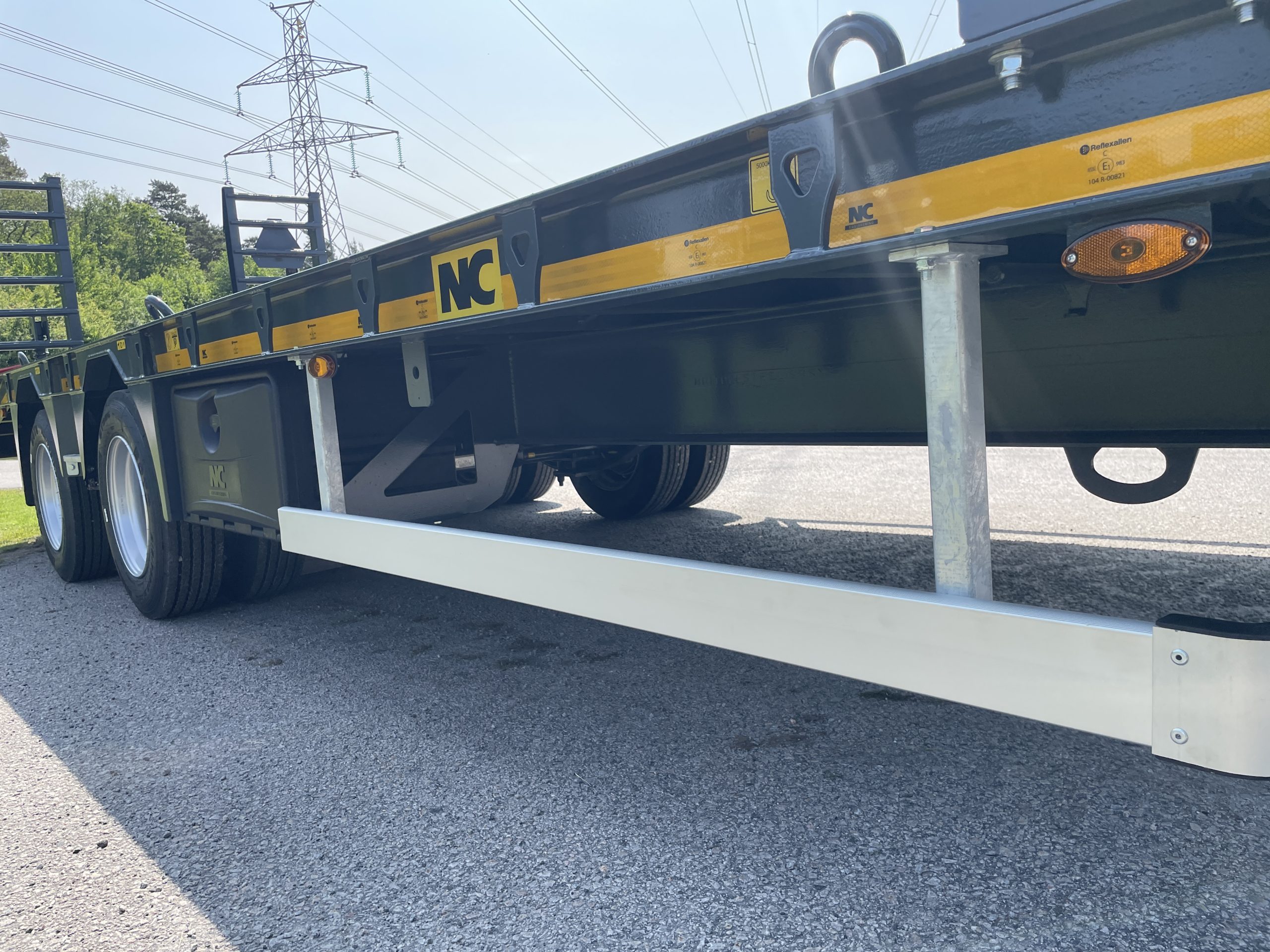 NC 2axl Traktordragen Maskintrailer 16T - Bild 20