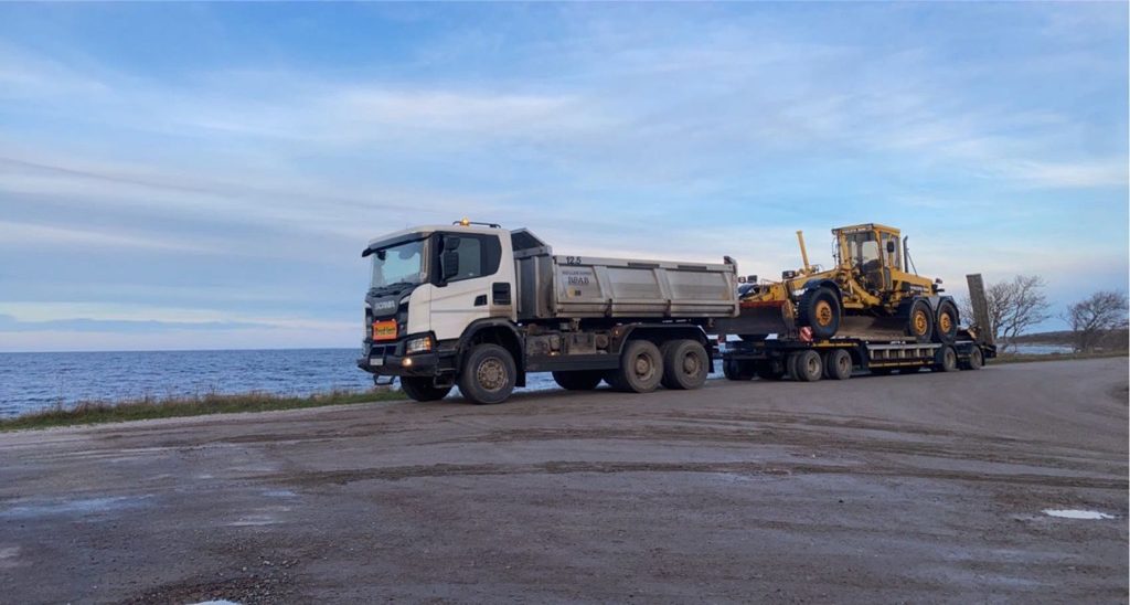 NC 4axl Skogsmaskinsläp 38T - Bild 9