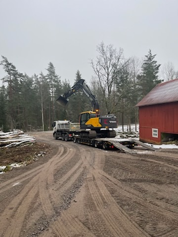 NC 4axl Skogsmaskinsläp 38T - Bild 10