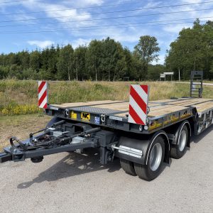 NC 4axl Skogsmaskinsläp 38T