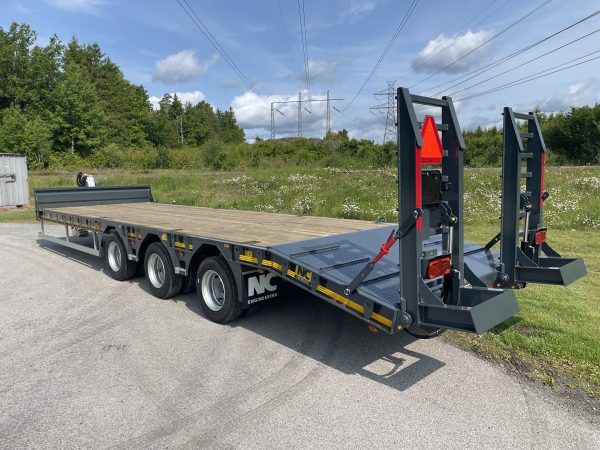 NC 3axl Traktordragen Maskintrailer 25T - Bild 3