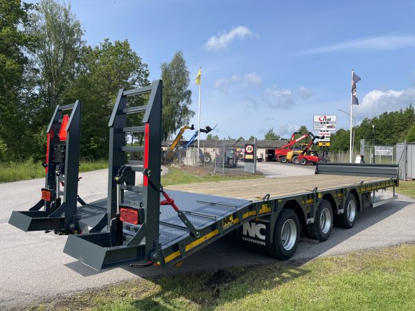 NC 3axl Traktordragen Maskintrailer 25T - Bild 5