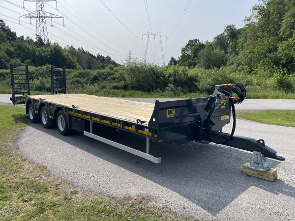 NC 3axl Traktordragen Maskintrailer 25T - Bild 7