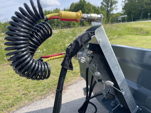 NC 3axl Traktordragen Maskintrailer 25T - Bild 9