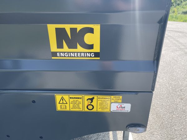 NC 3axl Traktordragen Maskintrailer 25T - Bild 11