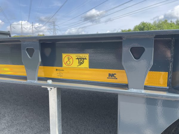 NC 3axl Traktordragen Maskintrailer 25T - Bild 13