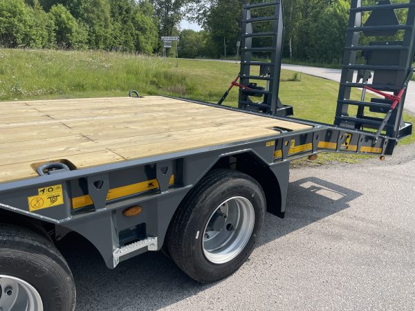 NC 3axl Traktordragen Maskintrailer 25T - Bild 15