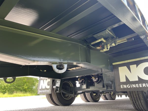 NC 3axl Traktordragen Maskintrailer 25T - Bild 17