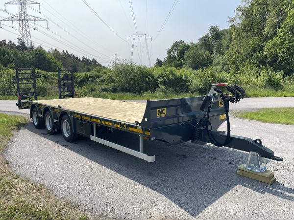 NC 3axl Traktordragen Maskintrailer 22T - Bild 7